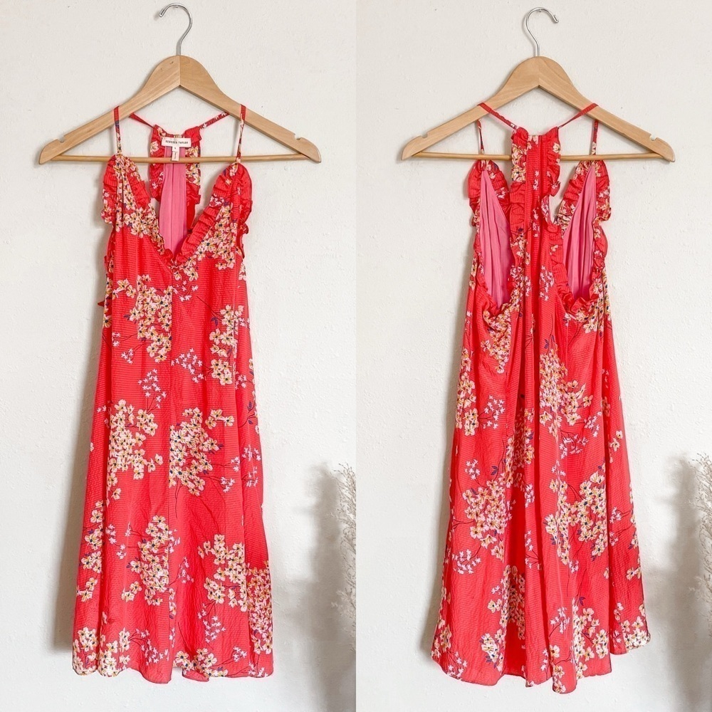 Rebecca Taylor‎ Phlox Silk Floral Sleeveless Slip Dress